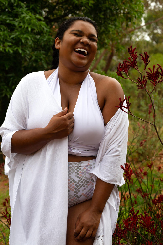 Linen Cover Up, Beach Cover up - B&B Swim Australia